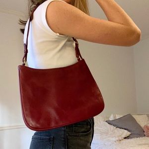 Garnet coach purse